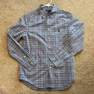 Ralph Lauren Polo button down. Boys M 10-12. EUC
